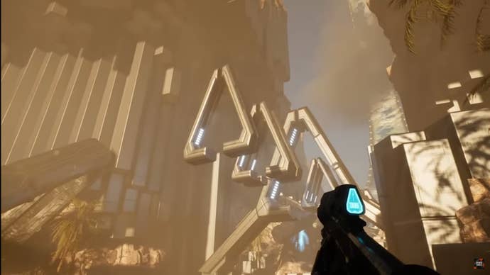 The demo is filled with the futuristic forerunner tech that you know and love.