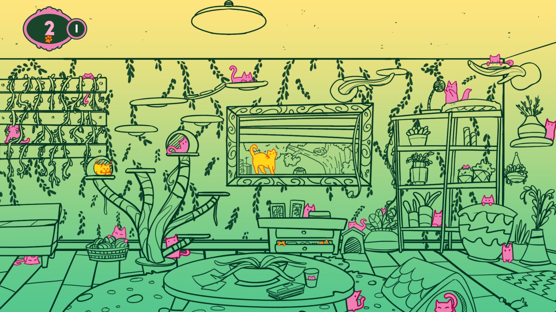 Actual cats made this cat-finding hidden object game, or so I'm told ...