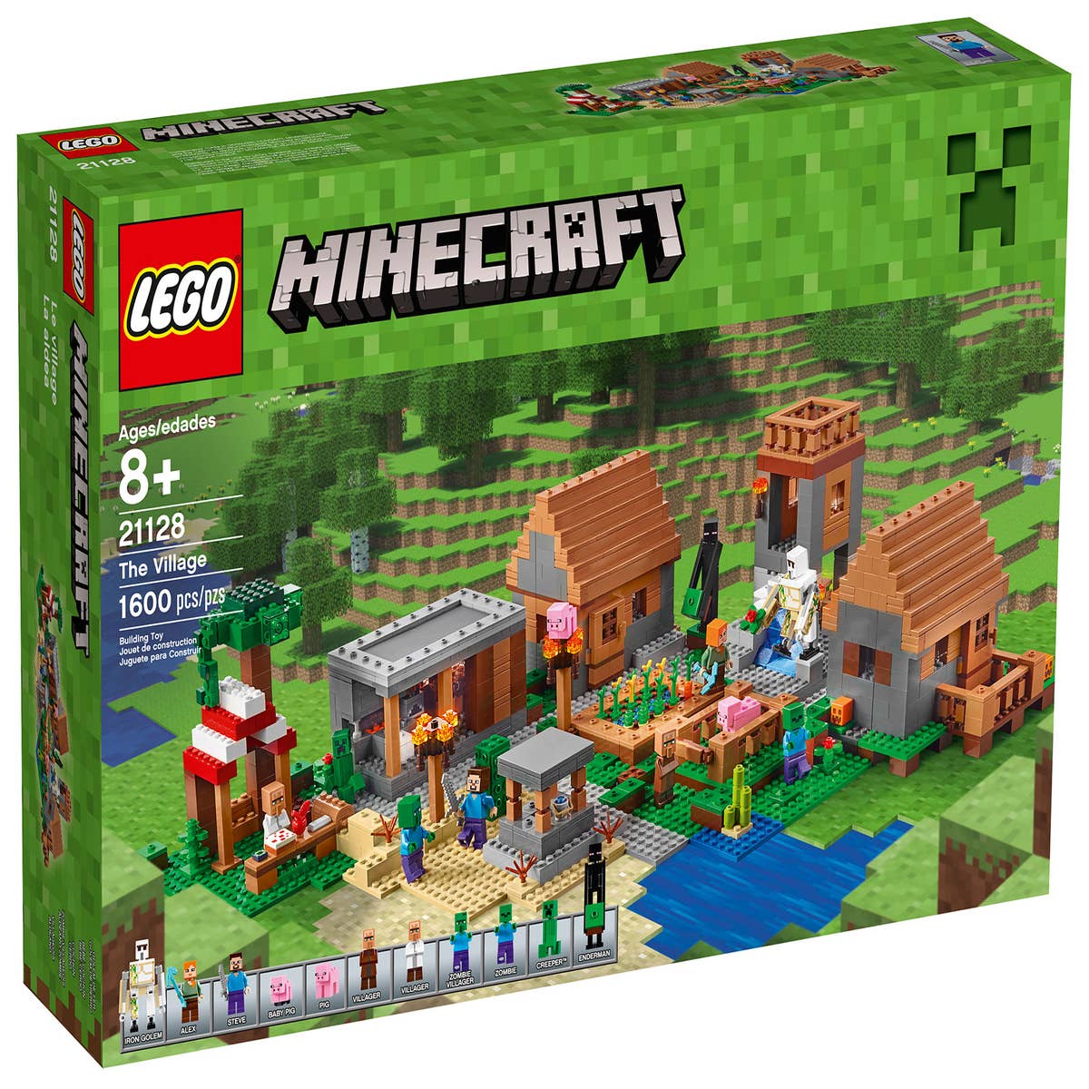 A closer look at Lego's new £170 Minecraft set