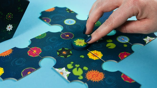A Gentle Rain layout tiles