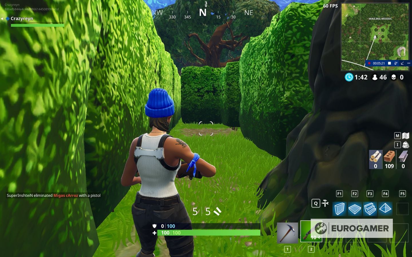 Fortnite Retail Row treasure map location Eurogamer