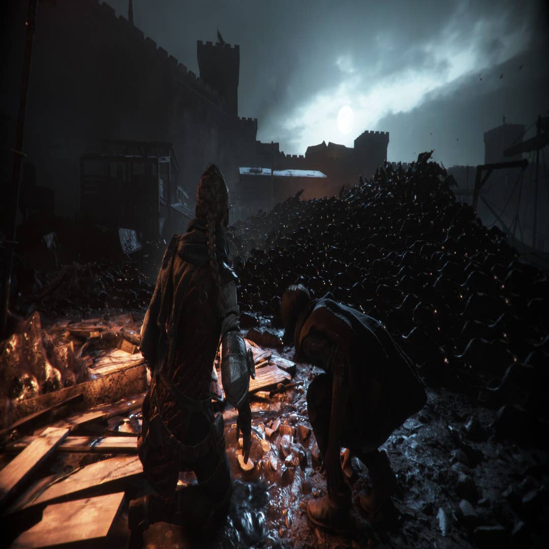 Ramparts of a Medieval City in A Plague Tale: Innocence