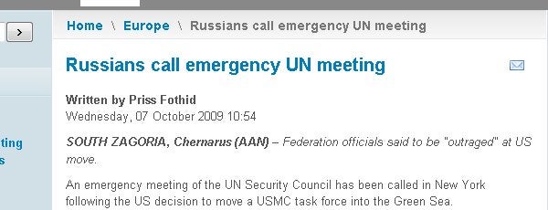 Alternative Reality News?