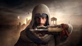 Basim, the protagonist of Assassin's Creed Mirage, displaying his hidden blade.