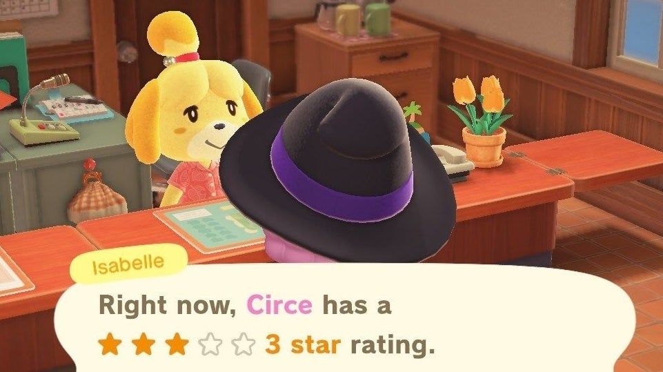 Animal Crossing Island star rating How to get a threestar island