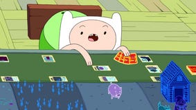 Screenshot from Card Wars episode of Adventure Time
