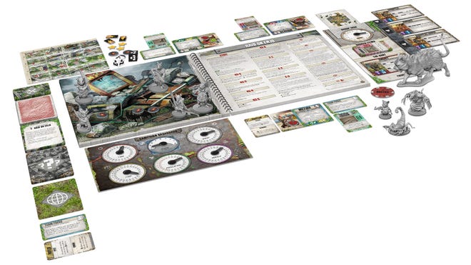 Aftermath board game gameplay layout