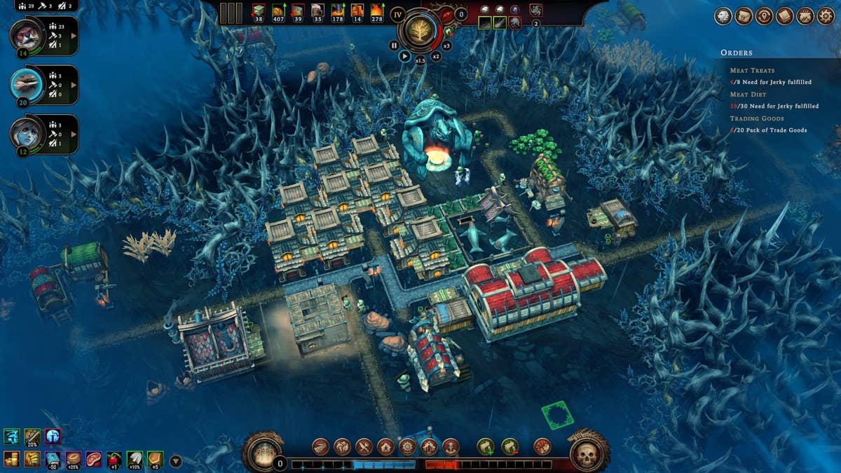 Against The Storm review: a roguelite citybuilder awash with great