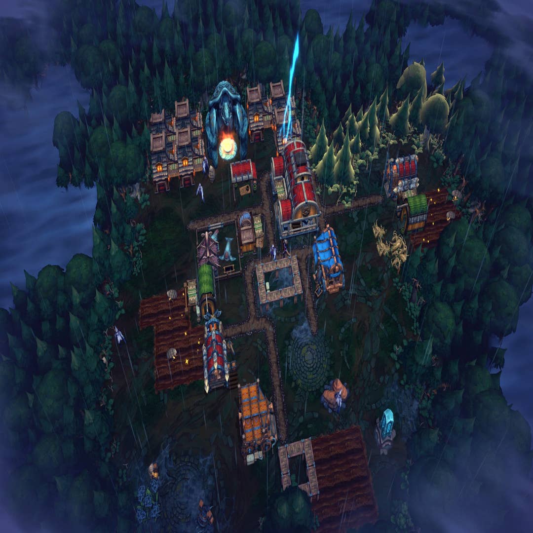 Rain-soaked city builder Against The Storm gets a custom game mode