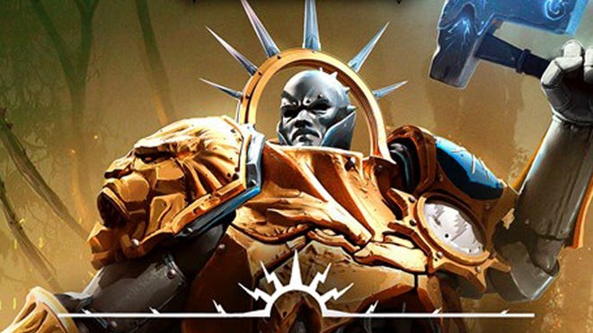 The front cover for the Age of Sigmar book Plague Garden