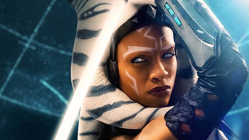 Cropped character poster for Ahsoka