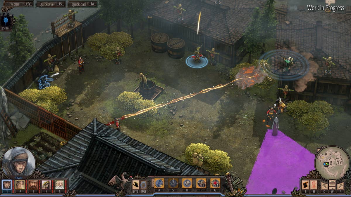 Shadow Tactics: Aiko's Choice is shaping into a small, but sublime slice of ninja fun | Rock Paper