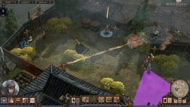 Ninjas infiltrate a camp in Shadow Tactics: Aiko's Choice