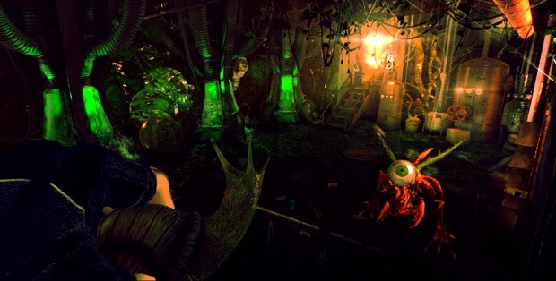 The Eyes Have It: '60s Sci-Fi Shoot-o-Puzzle Albedo