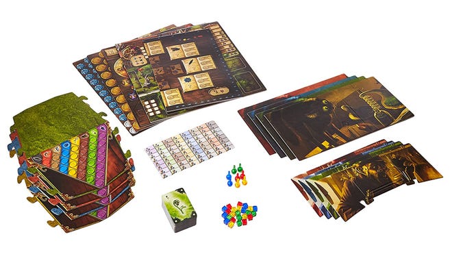 Alchemists board game layout
