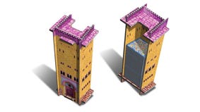 Alhambra Big Box: Second Edition tile tower