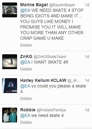 SKATE 4 ANNOUNCED BY EA #skate4 