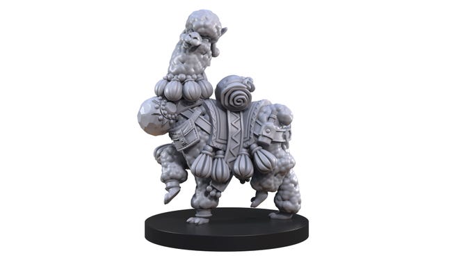 alpaca bard The Faraway Sea miniature