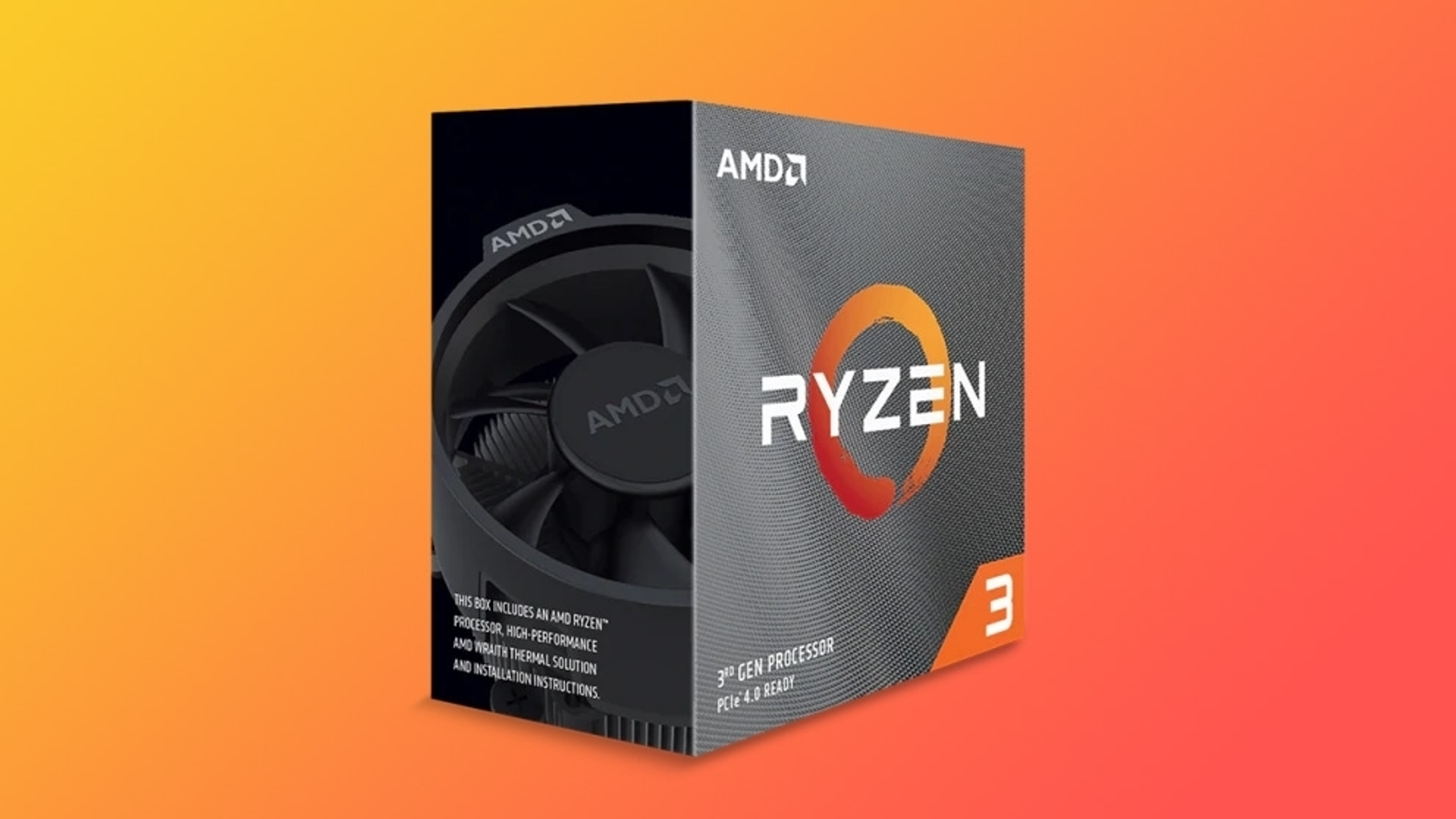 Processeur AMD Ryzen™ 3 3100 3.9 GHZ Socket AM4 Tray - SpaceNet