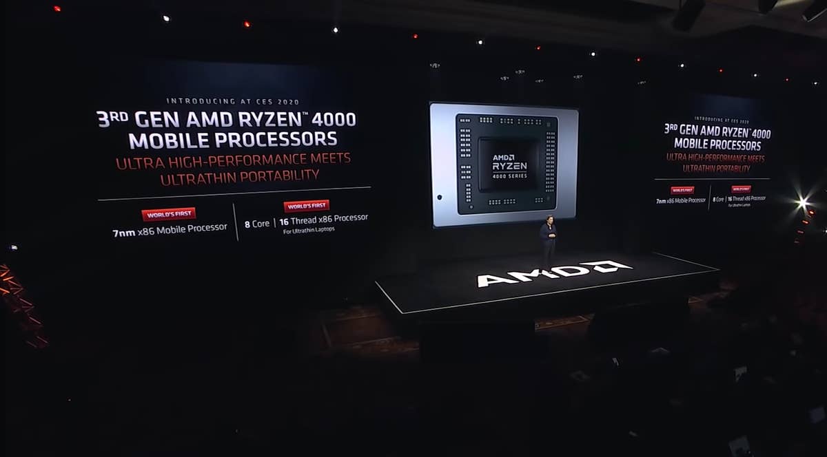 CES 2020 AMD s Ryzen 4000 laptop CPUs bring the fight to Intel