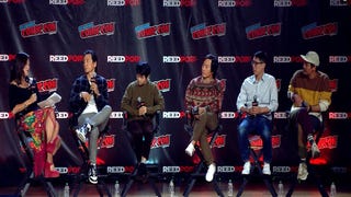Image featuring panelists from American Born Chinese