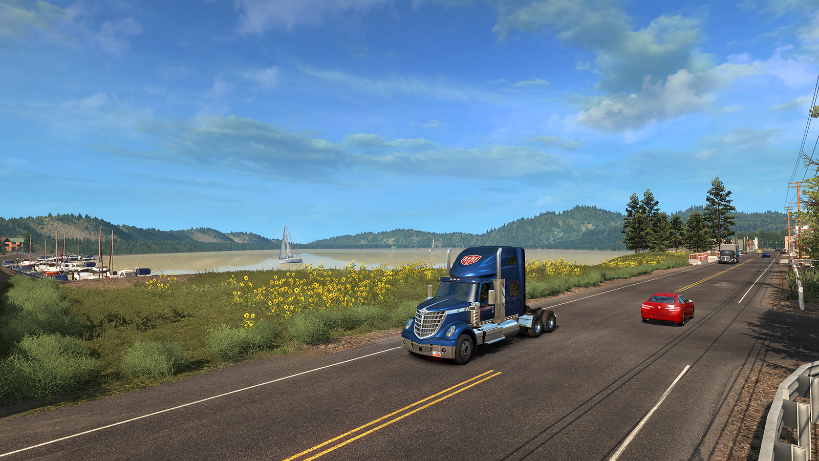 American Truck Simulator going sightseeing with Viewpoints