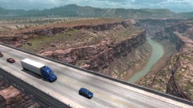 American Truck Simulator shows off New Mexico
