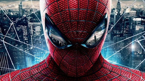 Cropped Spider-Man poster