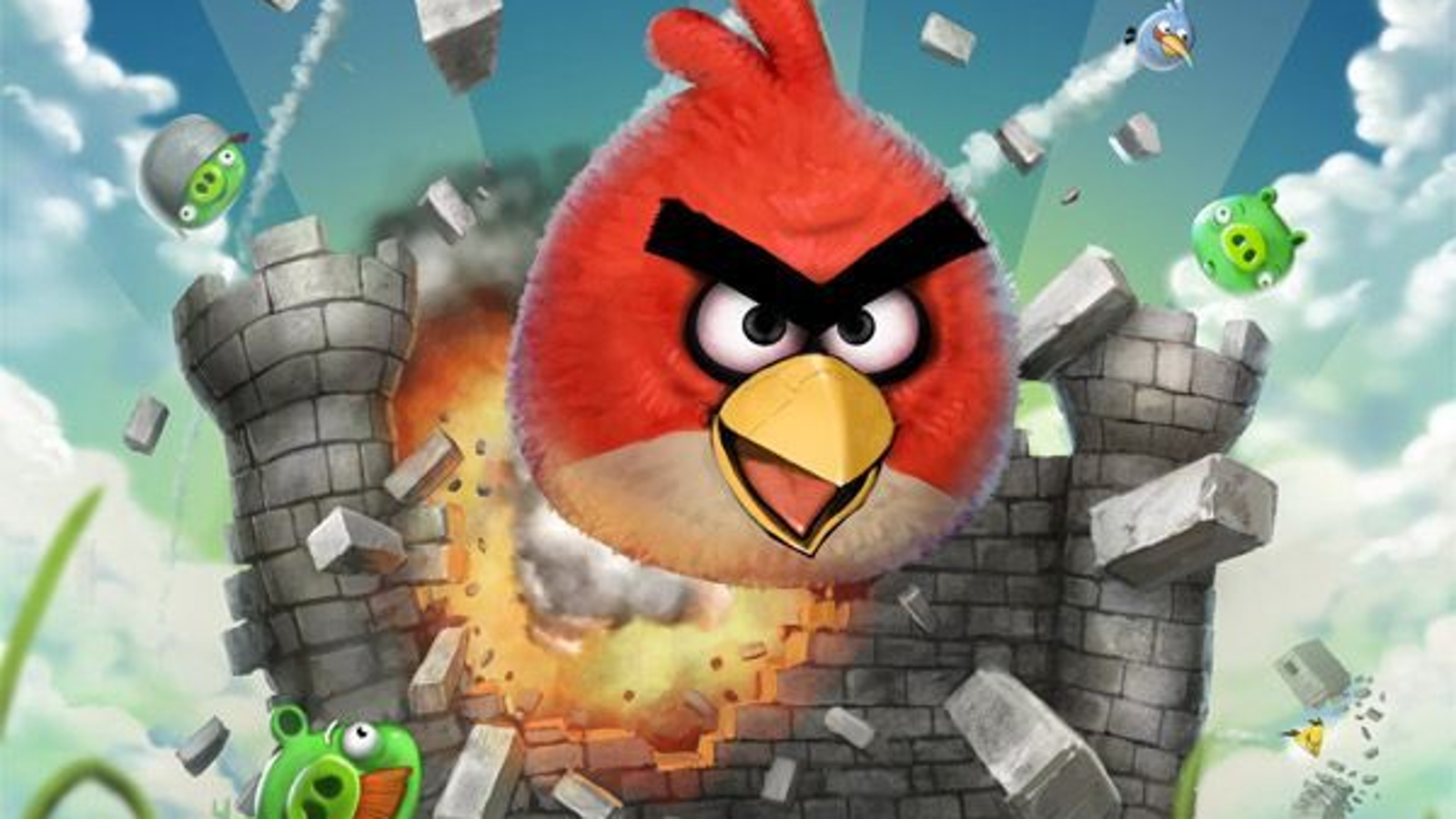 Game Over Angry Angry Bird Game