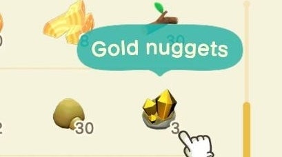 Animal Crossing gold nugget, złoto gdzie zdobyć Eurogamer.pl