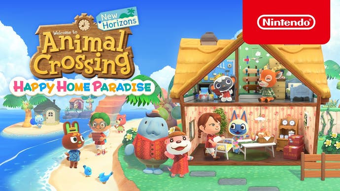 Animal Crossing Happy Home Paradise artwork