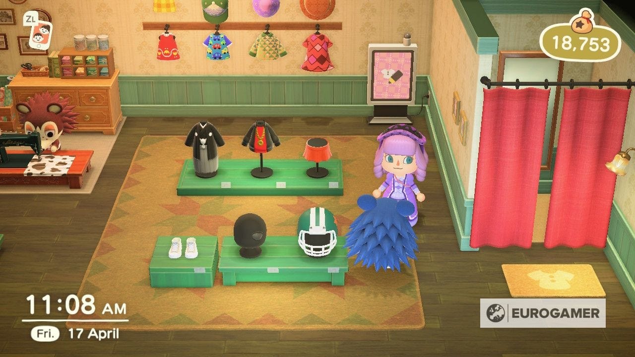 Animal Crossing Able Sisters how to open the tailor shop and unlock