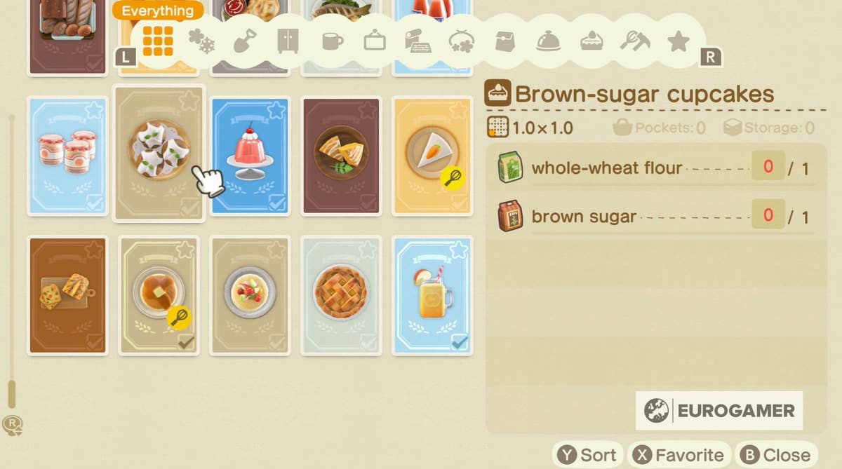 Animal Crossing Cooking: Ingredients and how to unlock cooking in New  Horizons explained | Eurogamer.net