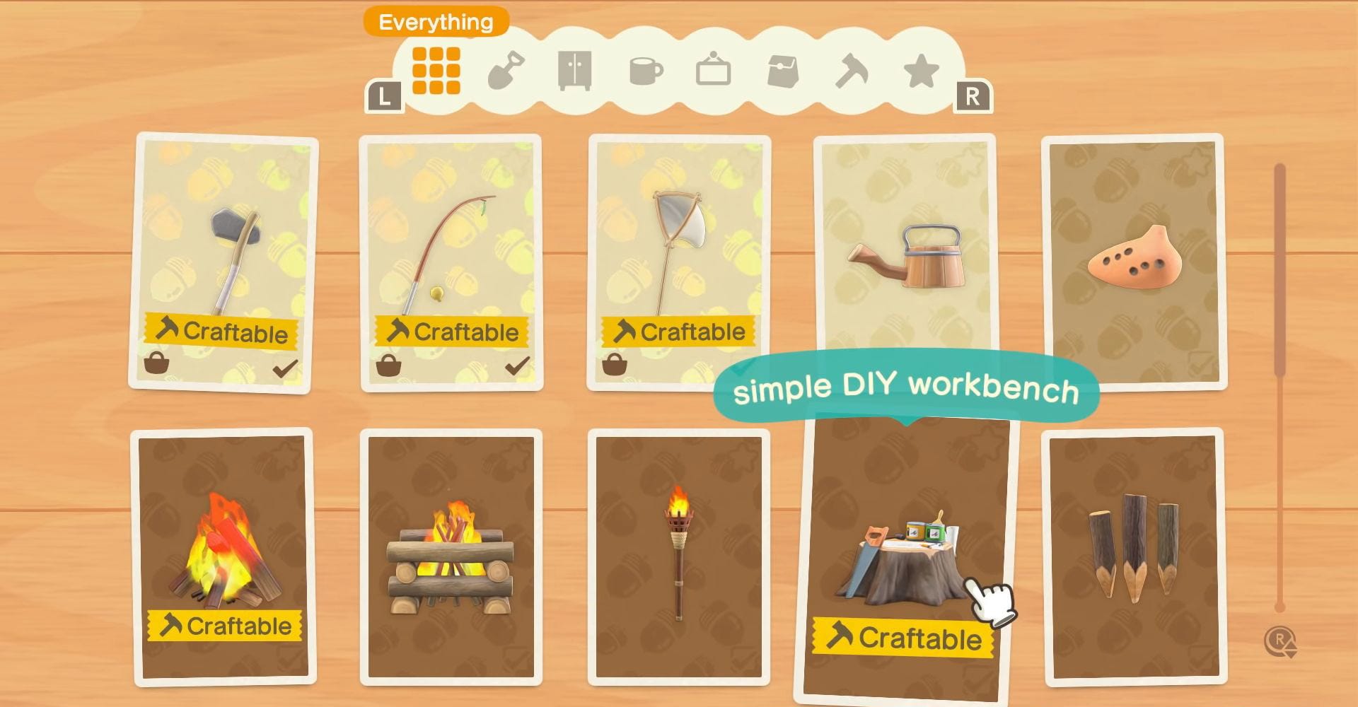 Animal Crossing crafting, how to get DIY recipes and DIY workbenches in