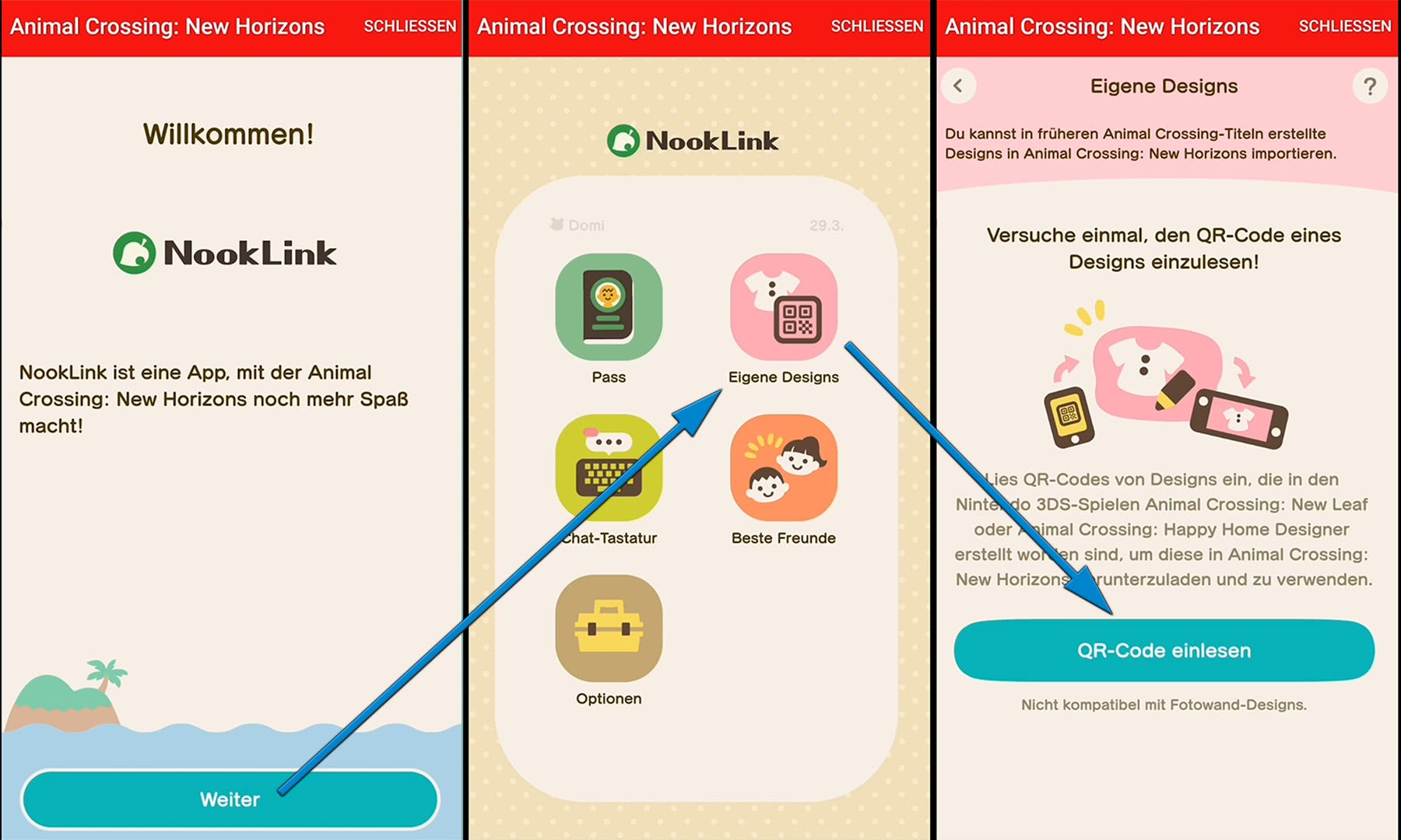 Animal Crossing New Horizons Designs und QR Codes So funktioniert