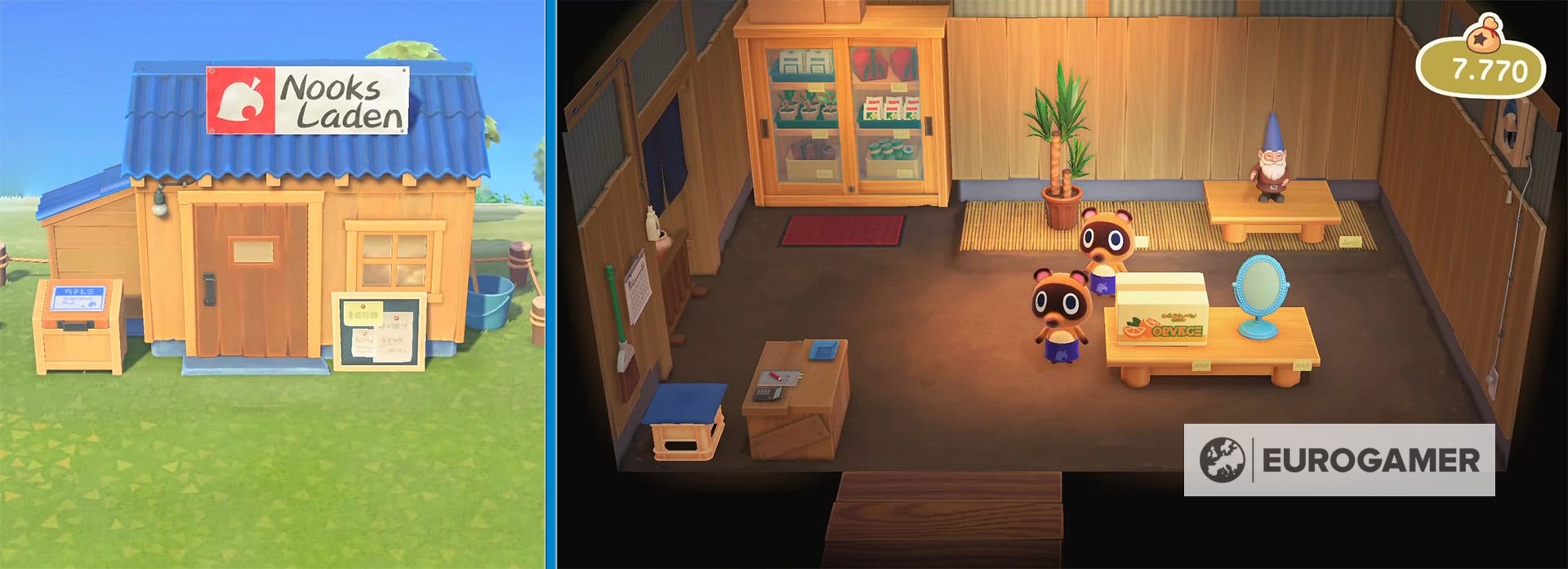 Animal Crossing New Horizons Tom Nook Laden Animal Crossing: New Horizons - Nooks Laden ausbauen und upgraden