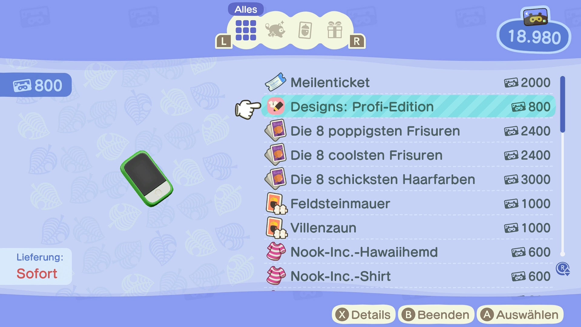 Animal Crossing New Horizons Designs und QR Codes So funktioniert