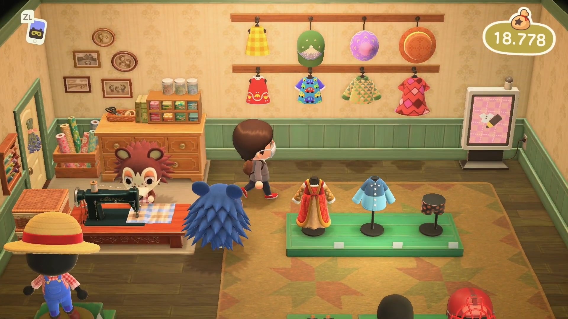 Animal Crossing New Horizons Die Schneiderei so öffnen Tina und Sina ihren Laden Eurogamer.de