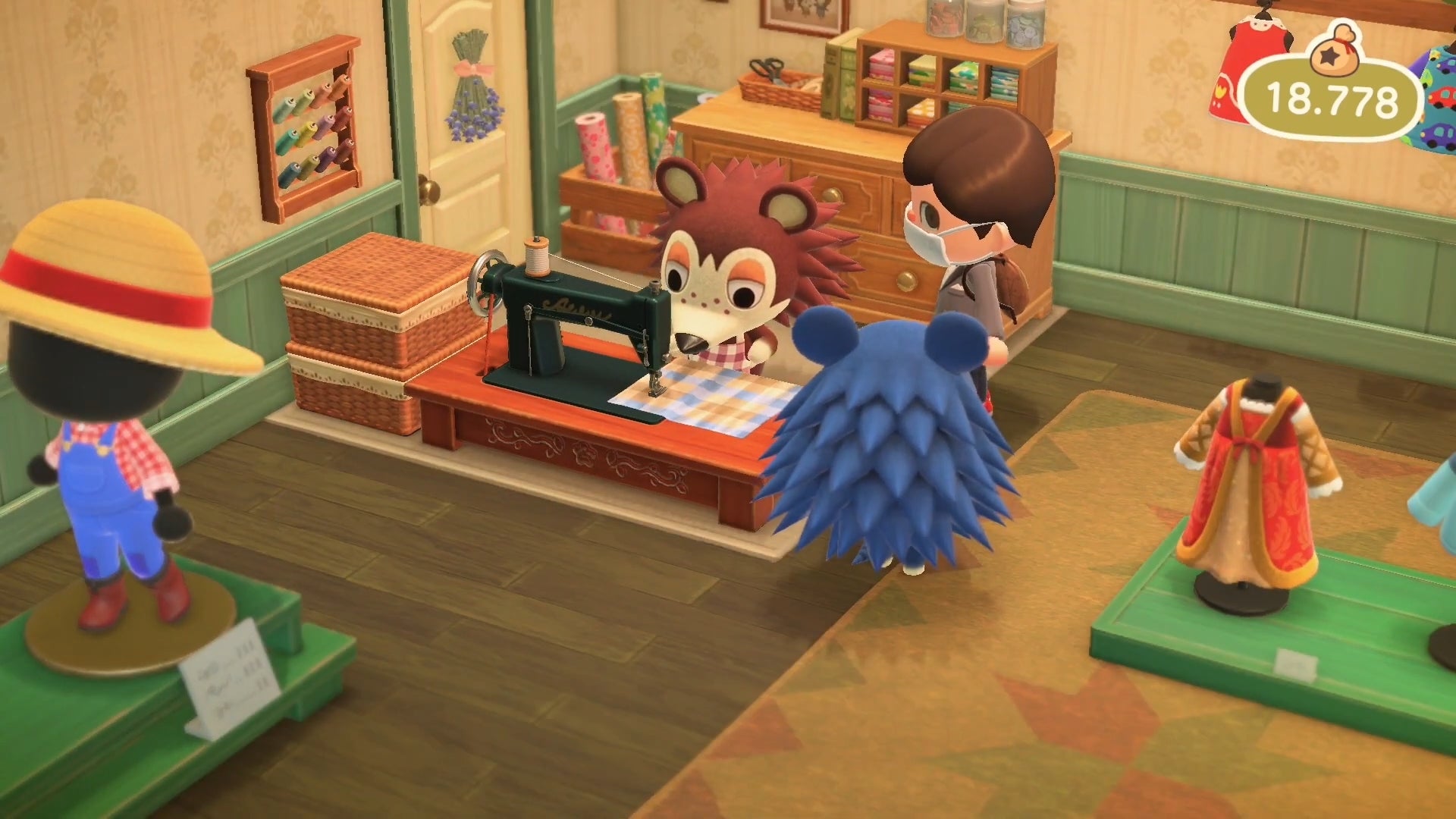 Animal Crossing New Horizons Die Schneiderei so öffnen Tina und Sina ihren Laden Eurogamer.de