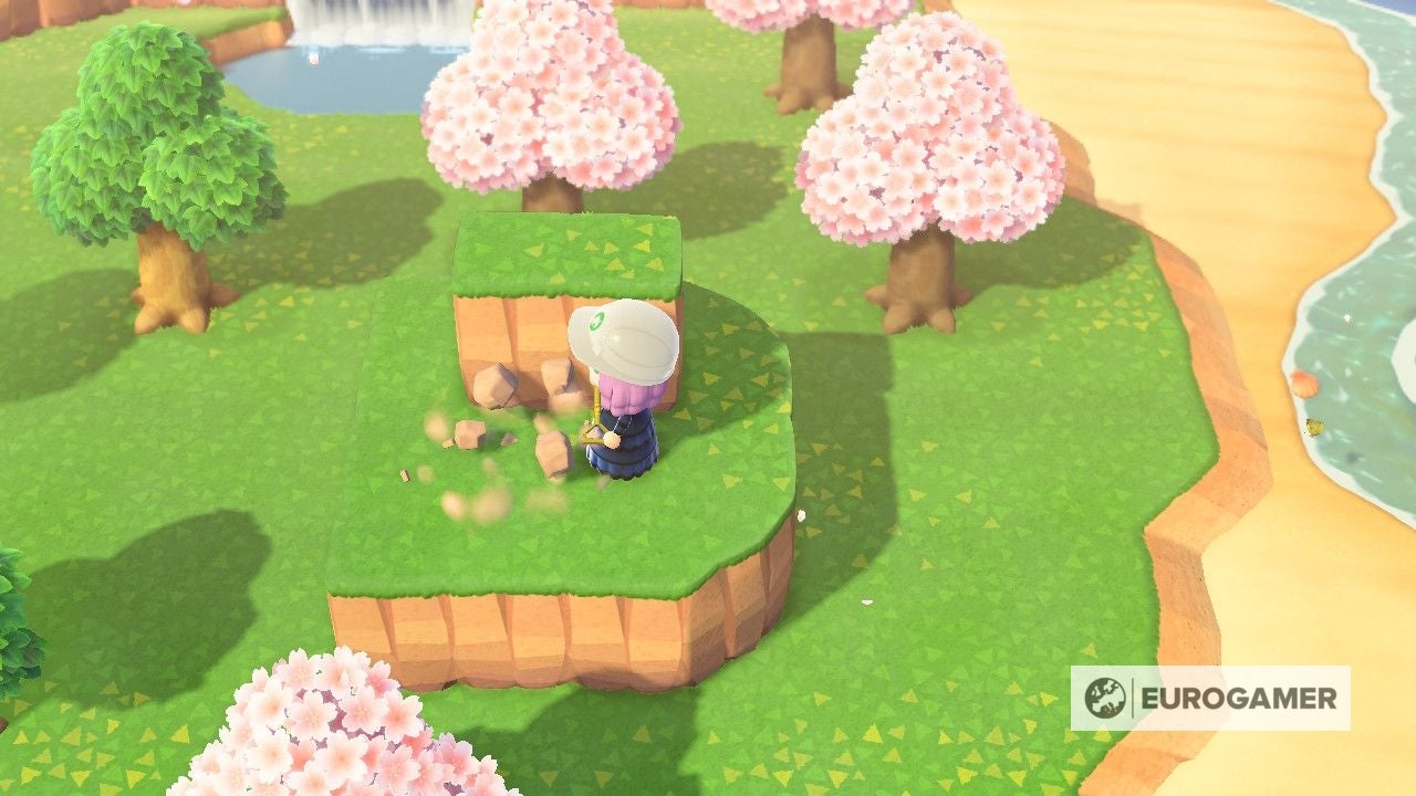 Animal Crossing Terraforming How to create paths, rivers and cliffs