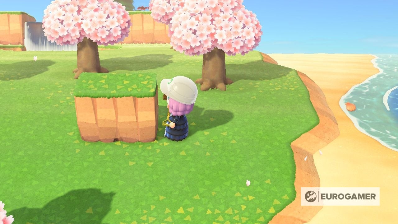 Animal Crossing Terraforming How to create paths, rivers and cliffs