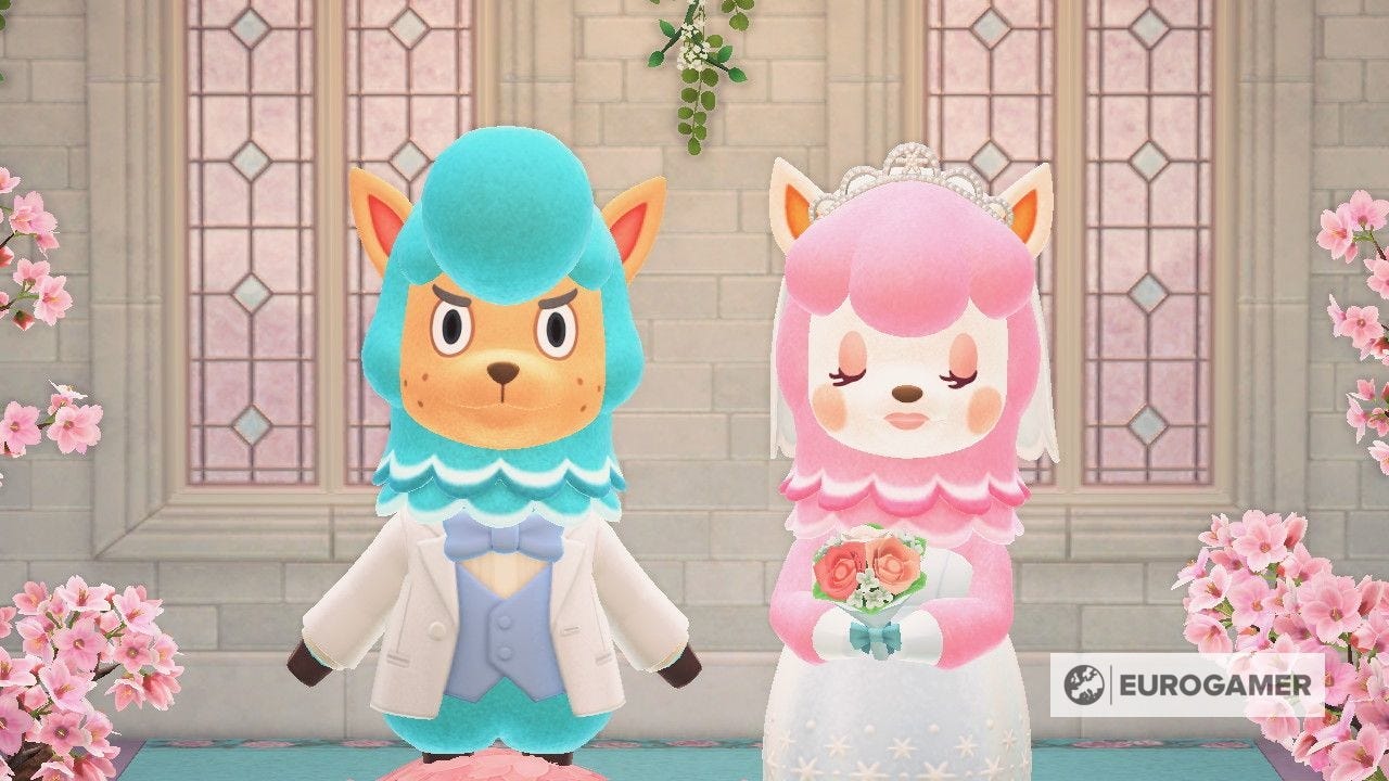Animal Crossing Wedding Season 2021 Heart crystals, wedding event