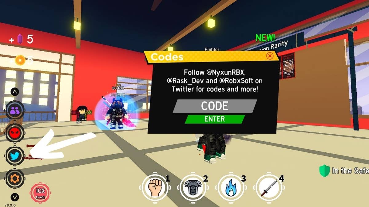 Roblox Anime Fighting Simulator X Codes (December 2023)