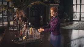 Emma Carlisle tampers with a drink in Hitman 3's Dartmoor level. This is the conclusion to Another Death In The Family.