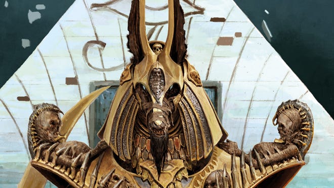 Anubis art 2 Ankh: Gods of Egypt board game