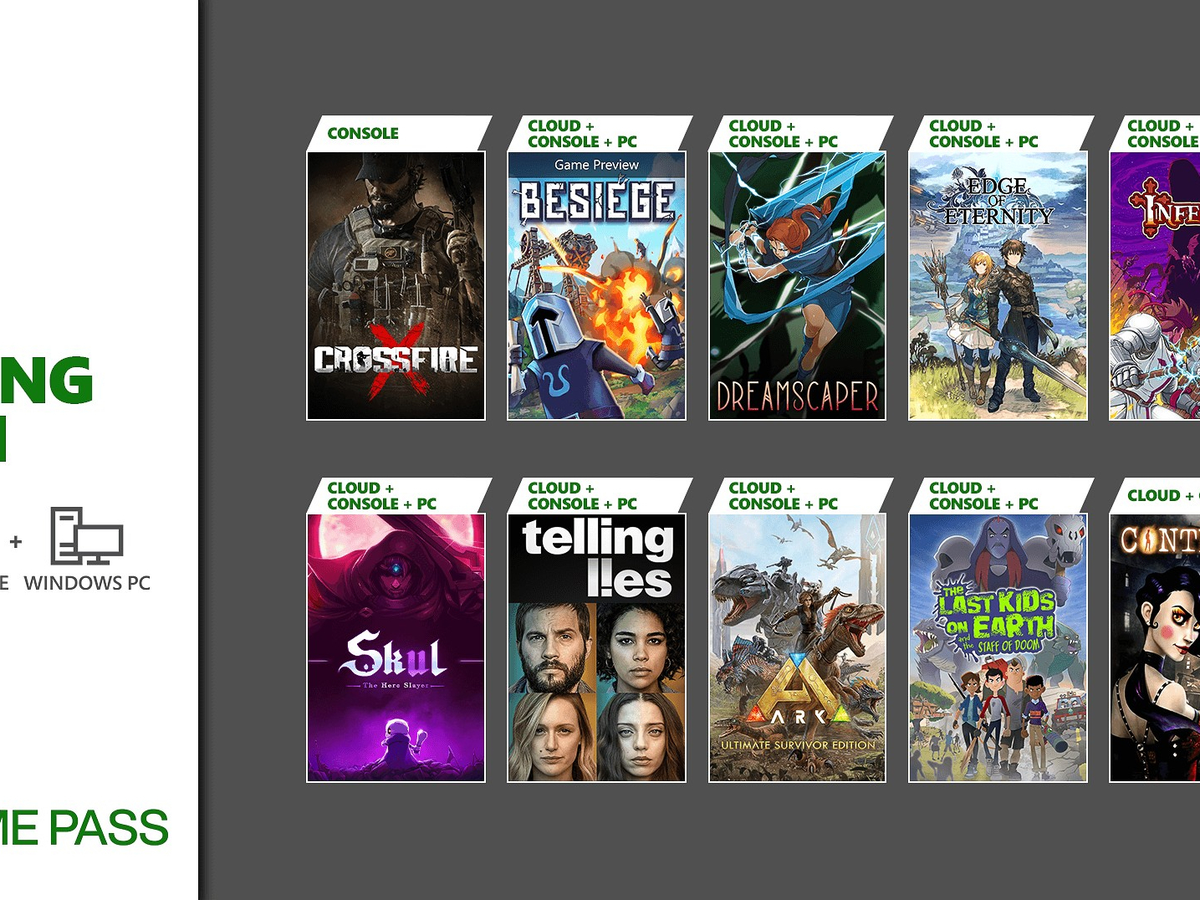 Narabar Celsius Montón de Anunciados los primeros juegos de Xbox Game Pass del mes de febrero |  Eurogamer.es