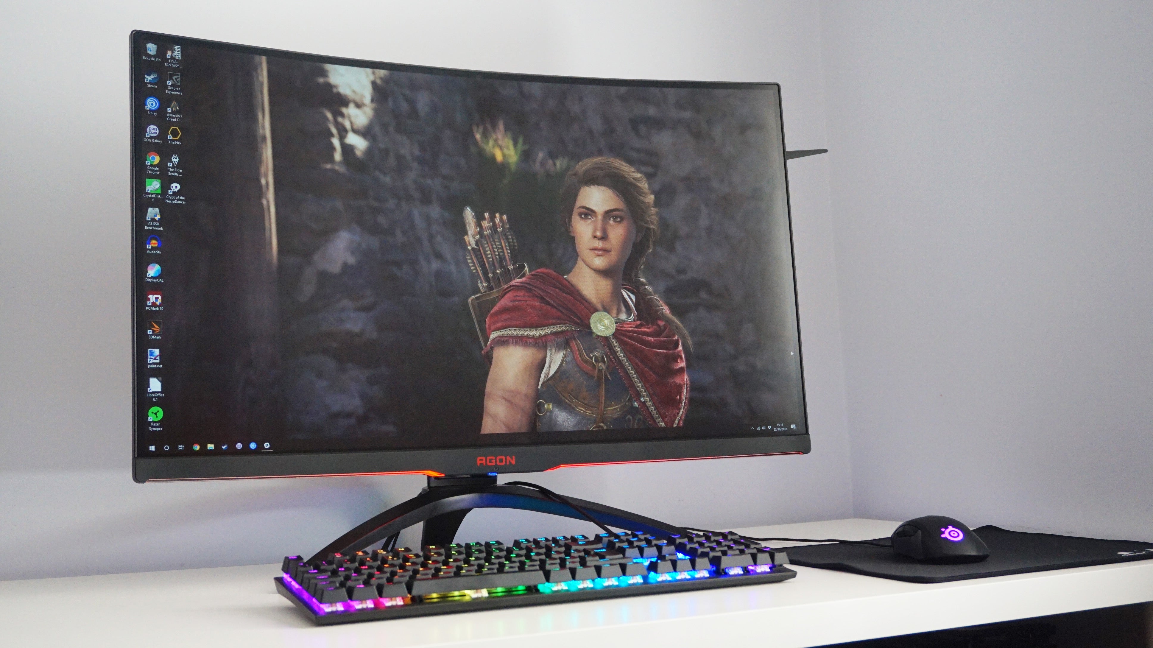 AOC Agon AG322QC4 review | Rock Paper Shotgun