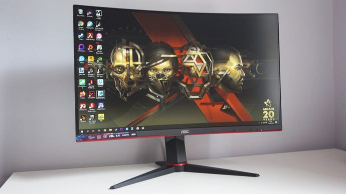 A photo of the AOC C27G2ZU gaming monitor