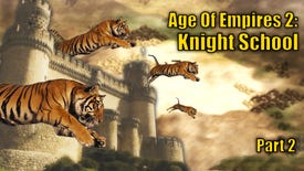 I defeated both tigers and my enemy to win my first ranked Age Of Empires 2 game