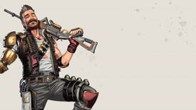 Official art of Fuse, one of the Apex Legends characters.